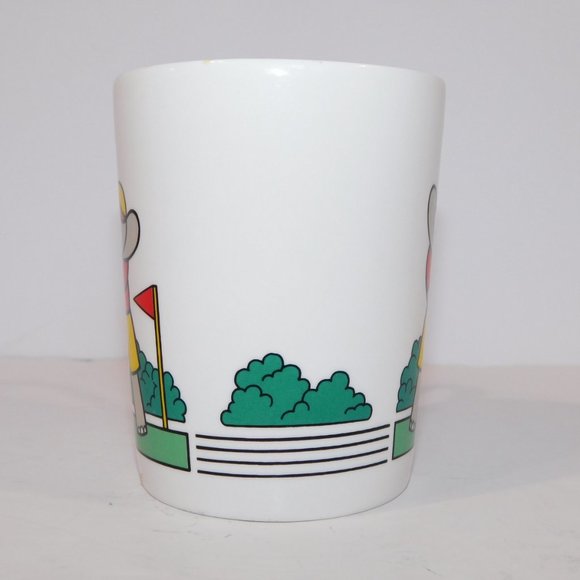 Vintage Studio Nova Elephant Golfing Coffee Mug - Picture 4 of 7